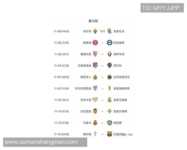 西甲官方确认第三轮比赛日程安排，皇马PK毕尔巴鄂竞技